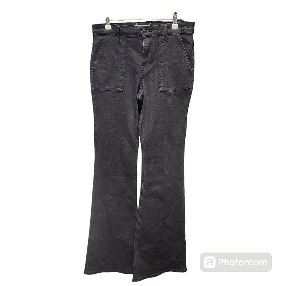 Harper Heritage Mid Rise Flare Jeans Sz. 27 Black Jean - Picture 2 of 8
